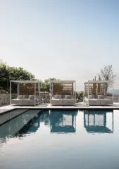 METAL BAHÇE VE HAVUZ KENARI ŞEZLONG DAYBED