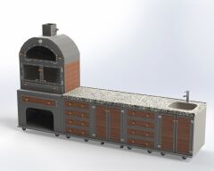 Forge Long Plus Barbekü 350*70