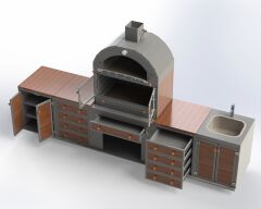 Forge  Barbekü 350*70