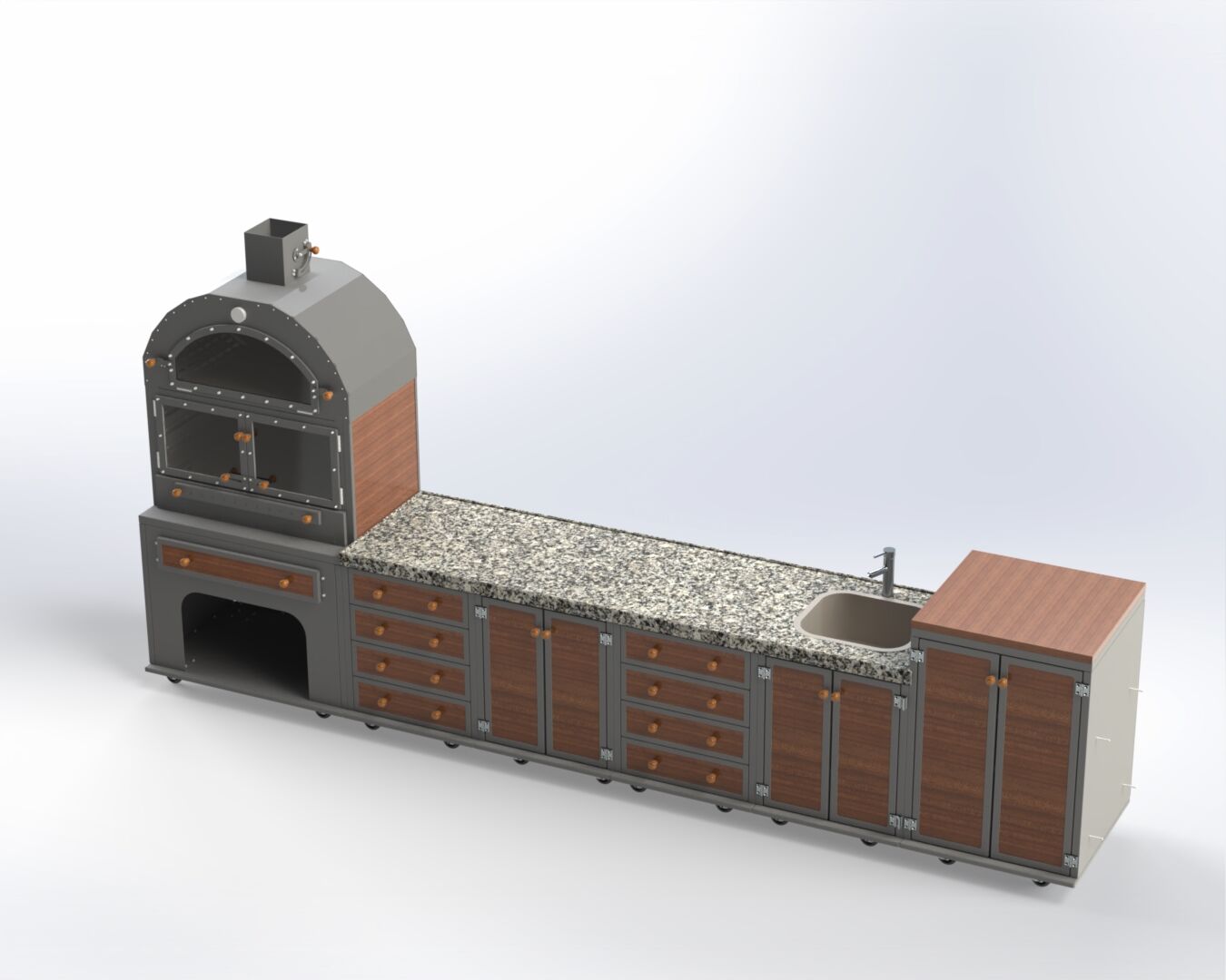 Forge Long Plus Barbekü 418*70