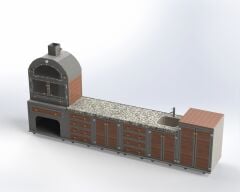 Forge Long Plus Barbekü 418*70