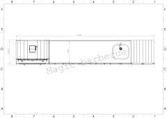 Forge Long Plus Barbekü 418*70