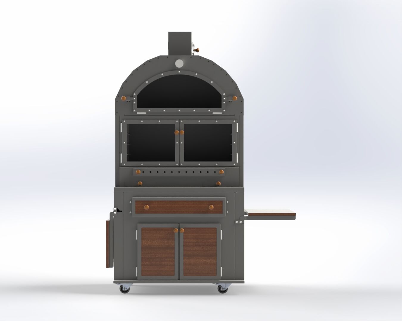 Forge  Dolaplı Barbekü 100*70