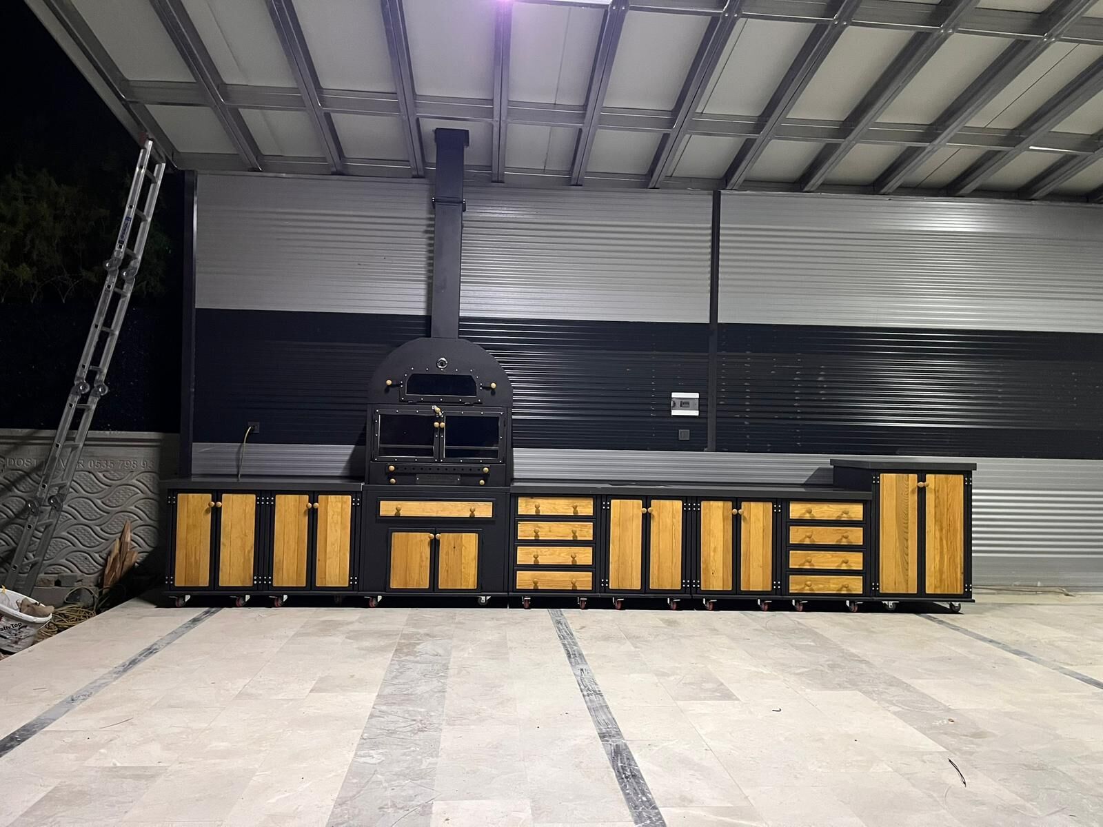 FORGE LONG PLUS XL 550 CM BARBEKÜ SETİ